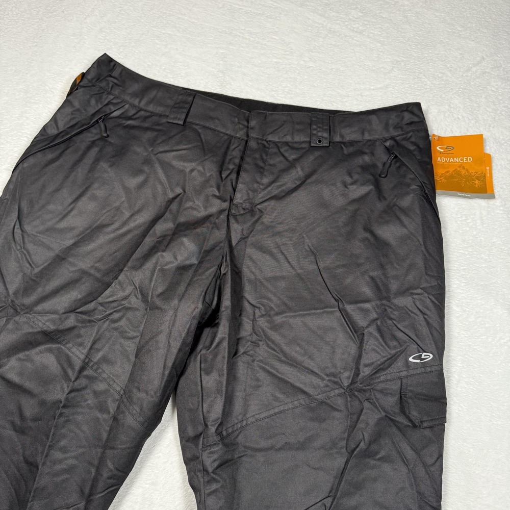 C9 By Champion Snow Pants Mens 2XL Black VENTURELOFT‎ Insulated Ski Outdoor